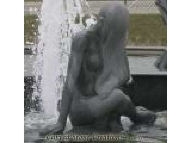 FIG-G003, ''The Bather'' Haand-Carved Granite Statue