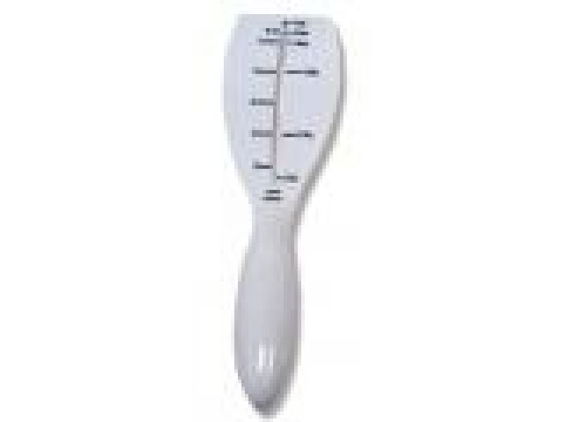 Measuring Butter Knife - White