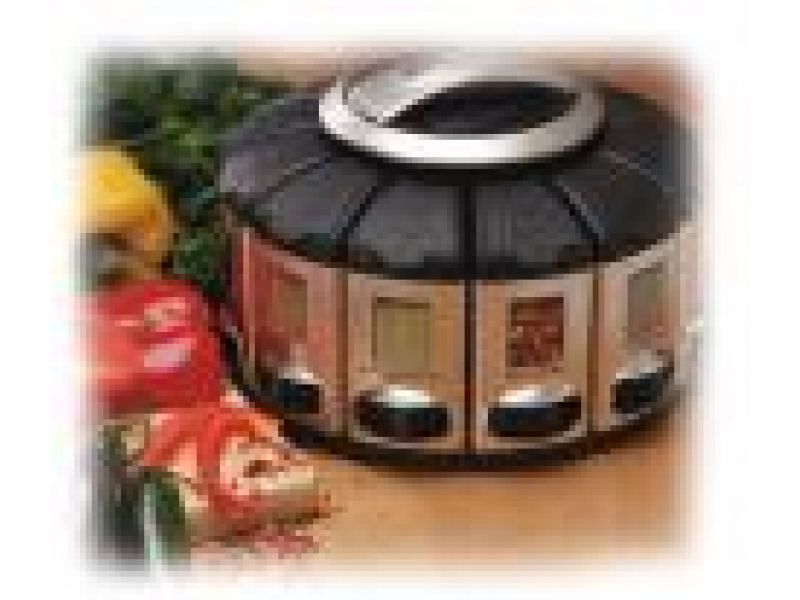 Pro Spice Carousel - Satin Finish - Spices Include
