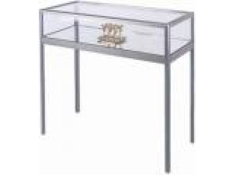 Metal Framed Jewelry Sitdown Counter Display
