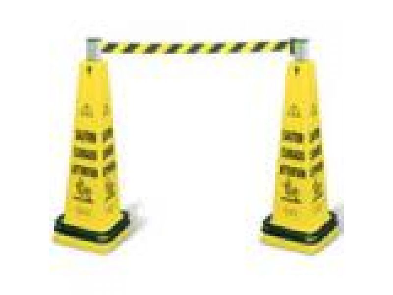 6287 Cone Barricade System Consists of: 6276, (1) Belt Cassette and (1) Double Weight Ring