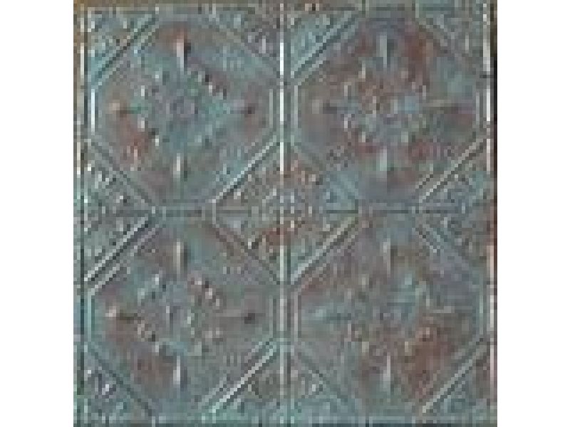 Hand Painted Pressed Tin for Ceilings