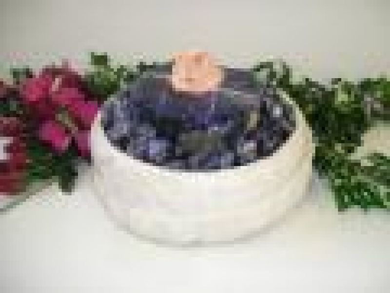 Floating Sphere Fountain Sodalite-Large With Light