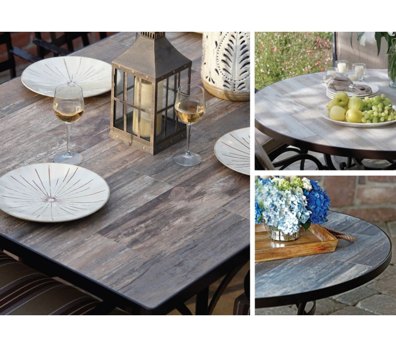 Reclaimed Series Porcelain Table tops