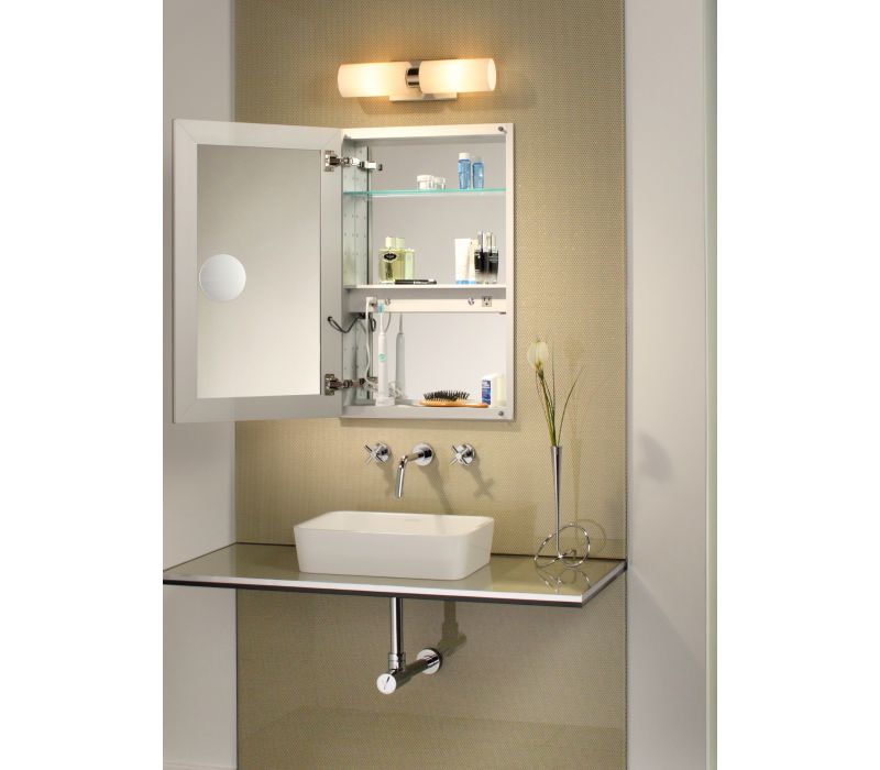 Mirrored Cabinet with Electric Option