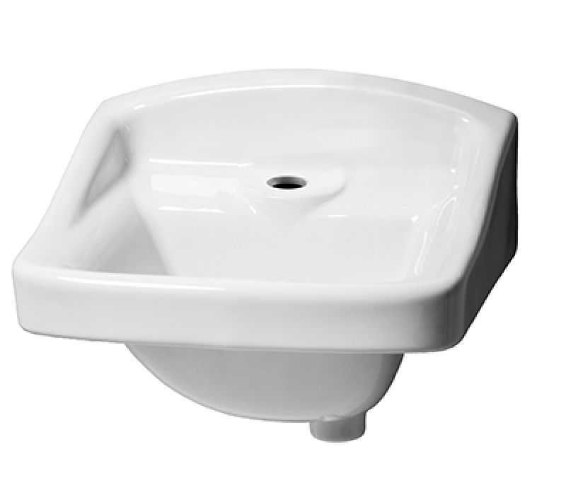 Monticello™ I Single Hole Wall Hung Commercial Hygenic Basin