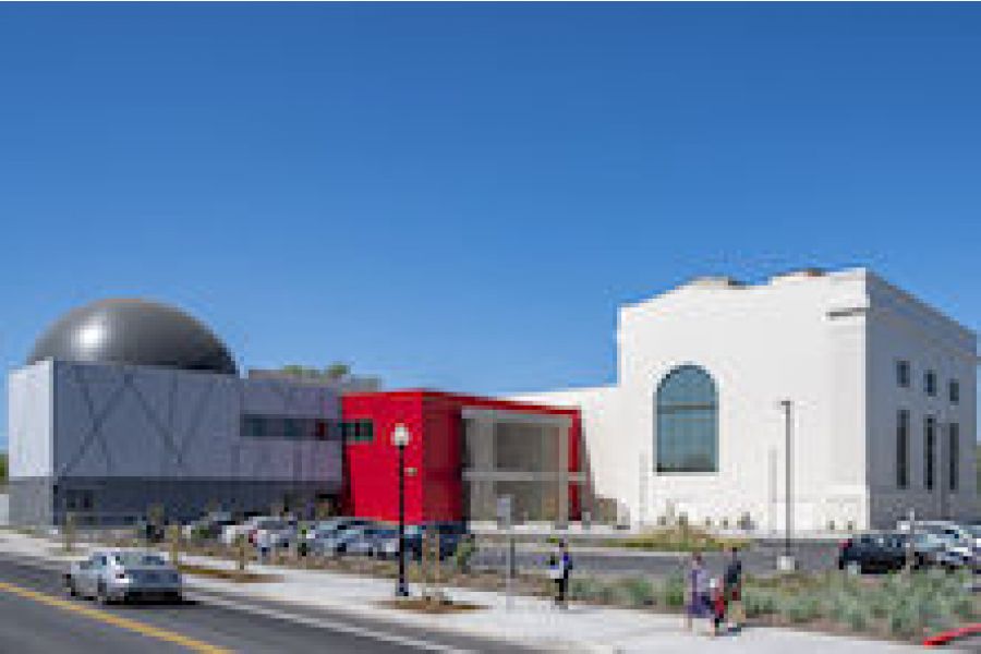 MoSaC's new planetarium dome showcases RHEINZINK zinc roof tiles, revitalizes and repurposes historic power station